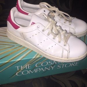adidas Shoes - Pink Stan Smith Adidas - Women size 8. Men size 6 adidas Shoes - Pink Stan Smith Adidas - Women size 8. Men size 6